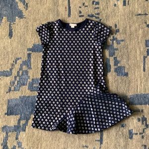 Crewcuts Girl’s Dress Navy Blue Sz 6